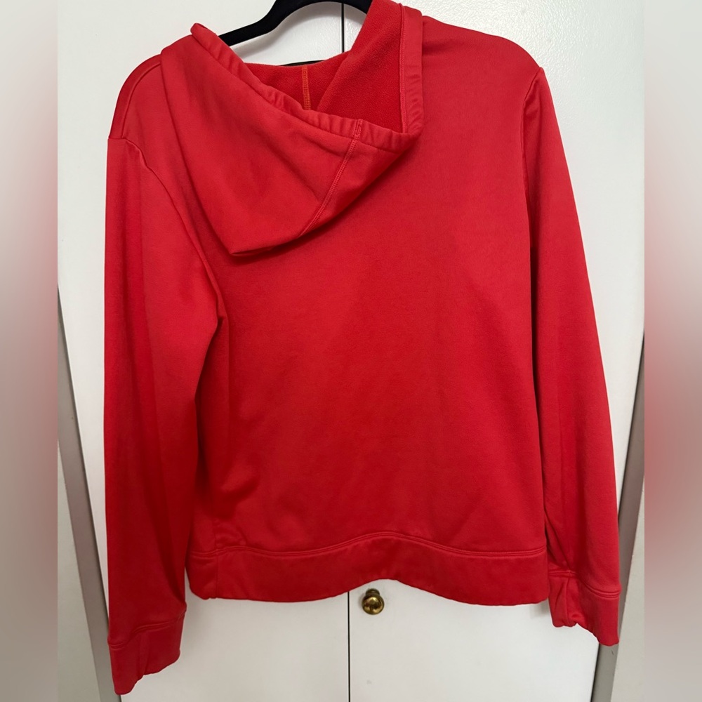 Under Armour Red Hoodie with Orange Accents - Picture 2 of 4